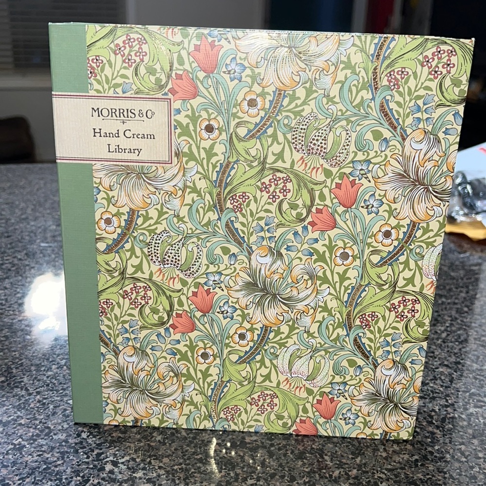 Decorative box with hand cream